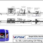 Automatic 5L-30L Lubricating Oil Filling Line ਆਟੋਮੈਟਿਕ 5L-30L ਲੁਬਰੀਕੇਟਿੰਗ ਤੇਲ ਭਰਨ ਵਾਲੀ ਲਾਈਨ